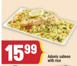 Marché Adonis Adonis salmon with rice offer
