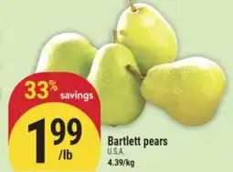 Marché Adonis Bartlett pears offer