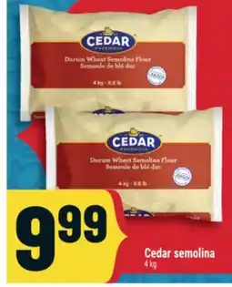 Marché Adonis Cedar semolina offer