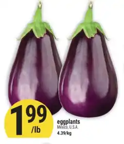 Marché Adonis Eggplants offer