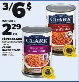 Provigo CLARK BAKED BEANS offer