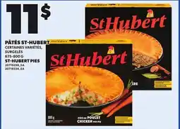 Provigo ST-HUBERT PIES offer