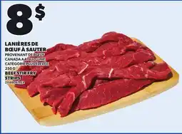 Provigo BEEF STIR FRY STRIPS offer