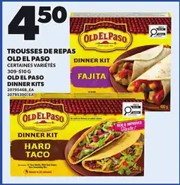 Provigo OLD EL PASO DINNER KITS offer