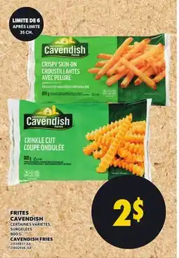 Provigo CAVENDISH FRIES offer