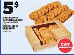Provigo BAKED IN-STORE MINI COOKIES, 24'S offer