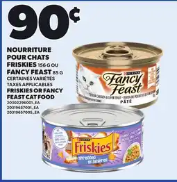 Provigo FRISKIES OR FANCY FEAST CAT FOOD offer