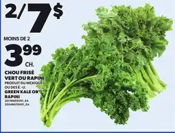 Provigo GREEN KALE OR RAPINI offer