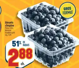 Marché Adonis BLEUETS CHOPINE | BLUEBERRY PINT offer
