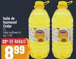 Marché Adonis HUILE DE TOURNESOL CEDAR | CEDAR SUNFLOWER OIL offer