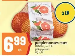 Marché Adonis PAMPLEMOUSSES ROSES | PINK GRAPEFRUITS offer