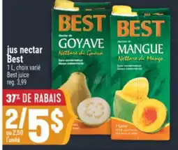 Marché Adonis JUS NECTAR BEST | BEST JUICE offer