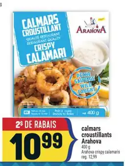 Marché Adonis CALMARS CROUSTILLANTS ARAHOVA | ARAHOVA CRISPY CALAMARIS offer