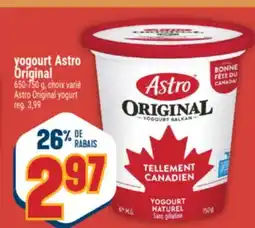 Marché Adonis YOGOURT ASTRO ORIGINAL | ASTRO ORIGINAL YOGURT offer