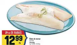 Marché Adonis FILETS DE MORUE | COD FILLETS offer