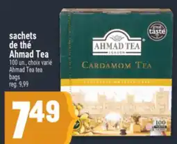 Marché Adonis SACHETS DE THÉ AHMAD TEA | AHMAD TEA TEA BAGS offer