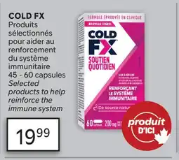 Brunet COLD FX Produits sélectionnés pour aider au renforcement du système offer