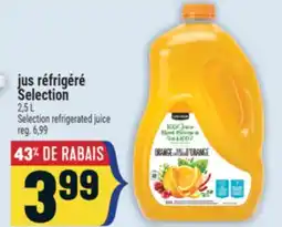Marché Adonis JUS RÉFRIGÉRÉ SELECTION | SELECTION REFRIGERATED JUICE offer