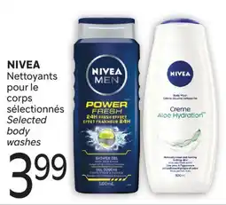 Brunet NIVEA Nettoyants pour le corps sélectionnés offer