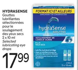 Brunet HYDRASENSE Gouttes lubrifiantes sélectionnées pour le soulagement des yeux secs offer