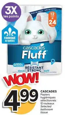 Brunet CASCADES Papiers hygiéniques sélectionnés offer