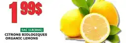 Marches Tau CITRONS BIOLOGIQUES offer