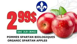 Marches Tau POMMES SPARTAN BIOLOGIQUES offer