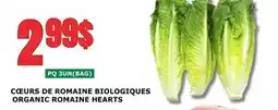Marches Tau CŒURS DE ROMAINE BIOLOGIQUES offer