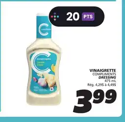 IGA COMPLIMENTS DRESSING offer