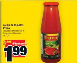 Super C coulis de tomates Primo | Primo strained tomatoes offer