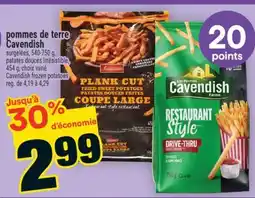 Super C POMMES DE TERRE CAVENDISH | CAVENDISH FROZEN POTATOES offer
