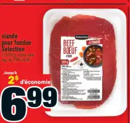 Super C VIANDE POUR FONDUE SELECTION offer