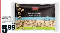 Super C PISTACHES RÔTIES IRRÉSISTIBLE | IRRÉSISTIBLE ROASTED PISTACHIOS offer