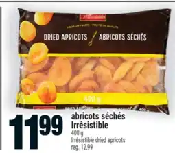 Super C abricots séchés Irrésistible |Irrésistible dried apricots offer