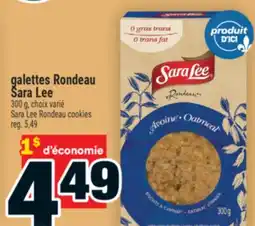 Super C galettes Rondeau SaraLee | SaraLee Rondeau cookies offer