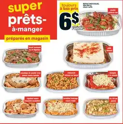 Super C REPAS INDIVIDUEL offer