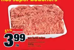 Super C PORC HACHÉ MAIGRE | LEAN GROUND PORK offer