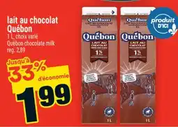 Super C QUÉBON CHOCOLATE MILK offer