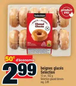 Super C BEIGNES GLACÉS SELECTION | SELECTION GLAZED DONUTS offer