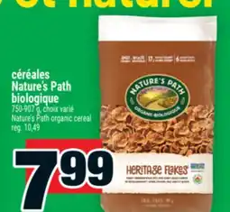 Super C céréales Nature'sPath biologique | Nature's Path organic cereal offer