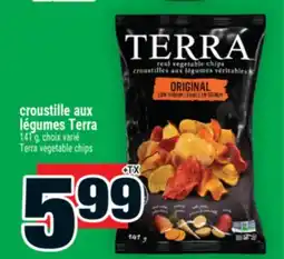 Super C CROUSTILLE AUX LÉGUMES TERRA | TERRA VEGETABLE CHIPS offer