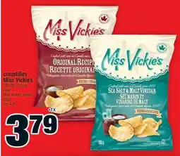 Super C CROUSTILLES MISS VICKIE'S | MISS VICKIE'S POTATO CHIPS offer