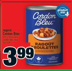 Super C RAGOÛT CORDON BLEU | CORDON BLEU STEW offer