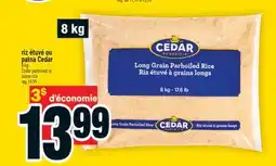 Super C riz étuvé ou patna Cedar | patna rice offer