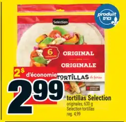 Super C TORTILLAS SELECTION | SELECTION TORTILLAS offer