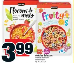 Super C céréales Selection | Selection cereal offer