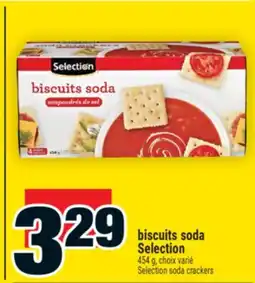 Super C BISCUITS SODA SELECTION | SELECTION SODA CRACKERS offer