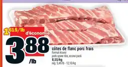 Super C CÔTES DE FLANC PORC FRAIS | PORK SPARE RIBS offer