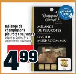 Super C mélange de champignons pleurotes sauvages | oyster mix wild mushrooms offer