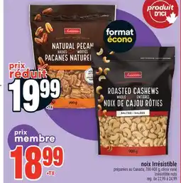 Super C noix Irrésistible | Irrésistible nuts offer